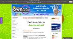 Desktop Screenshot of ownband.de
